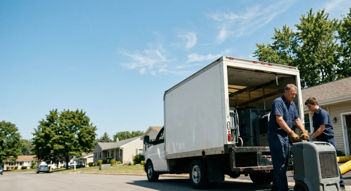 Water Damage Cleanup in Morris, IN near me